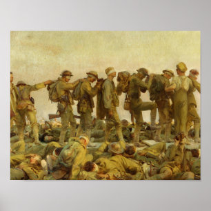 John sångare gasade Sargent - Poster
