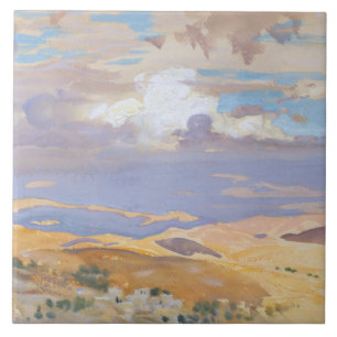John sångare Sargent - från Jerusalem Kakelplatta