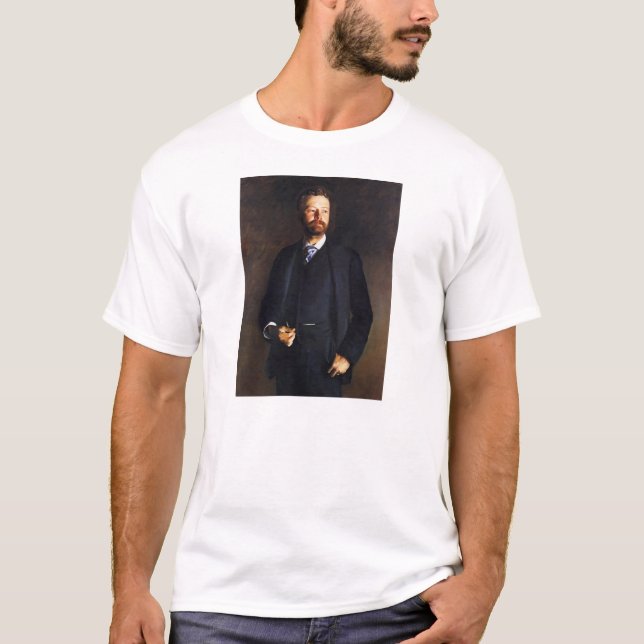 John sångare Sargent- Henry Cabot Lodge Tee Shirt (Framsida)