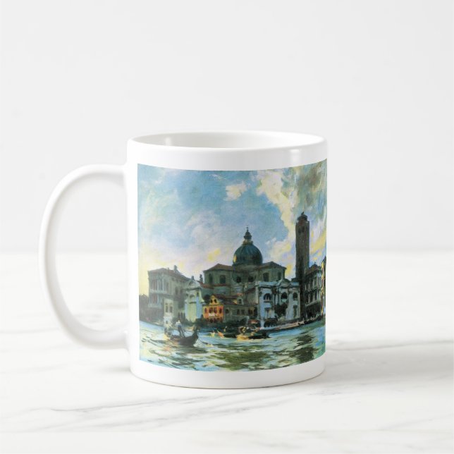John sångare Sargent - Palazzo blygdläppar Venedig Kaffemugg (Vänster)