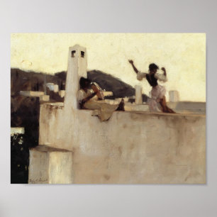 John sångare Sargent- Rosina, Capri Poster