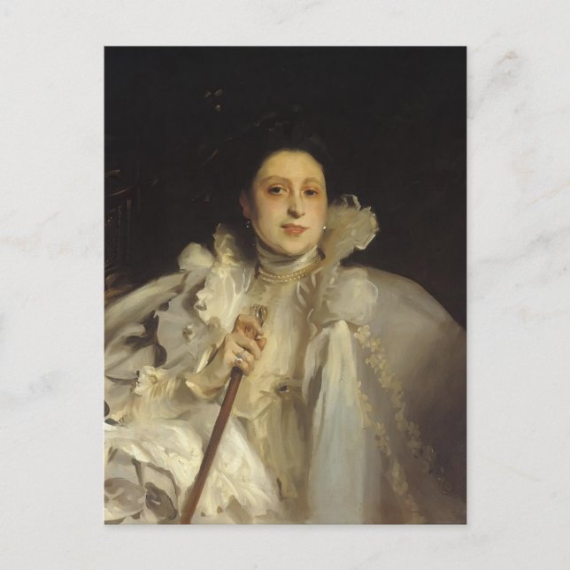 John Sargent- Countess Laura Spinola del-Castillo Vykort (Framsida)