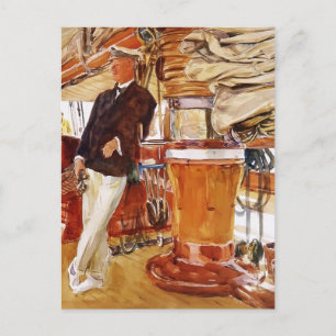 John Sargent- kapten Herbert M. Sears Vykort