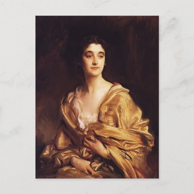 John Sargent - The Countess of Rocksavage Vykort (Framsida)