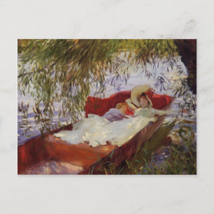 John Sargent - Två kvinnor sover i en faster Vykort