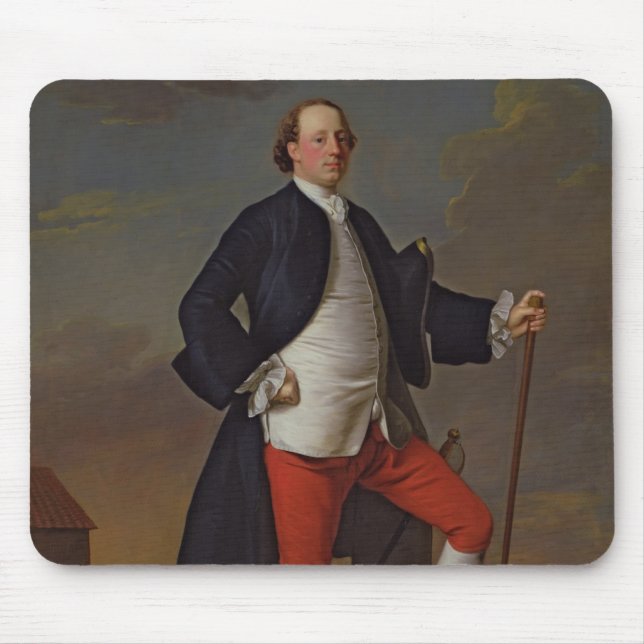 John sätt, Marquess av Granby, 1745 Musmatta (Framsidan)