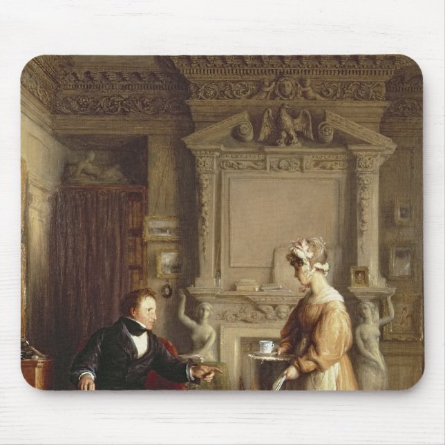 John Sheepshanks och hans maid Musmatta (Framsidan)