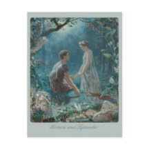 John Simmons Hermia och Lysander Midsommar CC0749