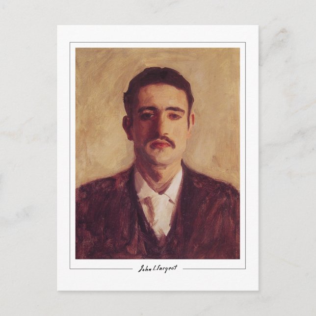 John Singer Sargent #107-2 - Konst Vykort (Framsida)