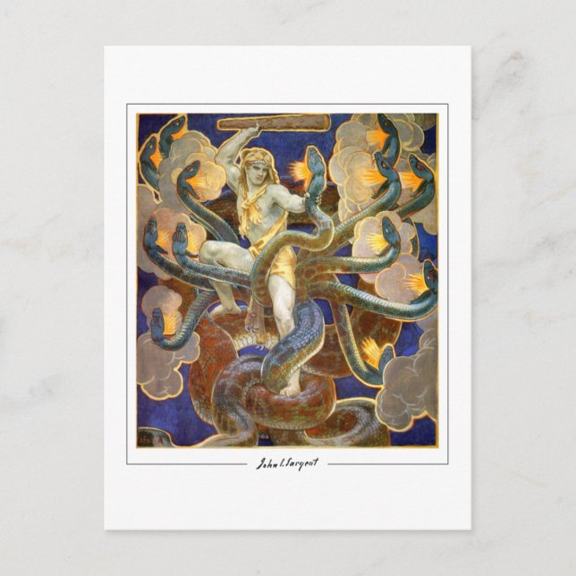 John Singer Sargent #132 - Konst Vykort (Framsida)