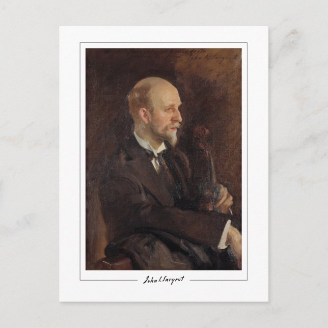 John Singer Sargent #137-2 - Finkonst Vykort (Framsida)
