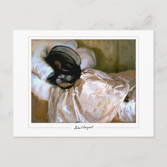 John Singer Sargent #13-2 - Konst Vykort (Framsida)