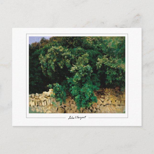 John Singer Sargent #16 - Konst Vykort (Framsida)