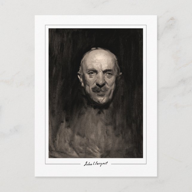 John Singer Sargent #283-2 - Finkonst Vykort (Framsida)