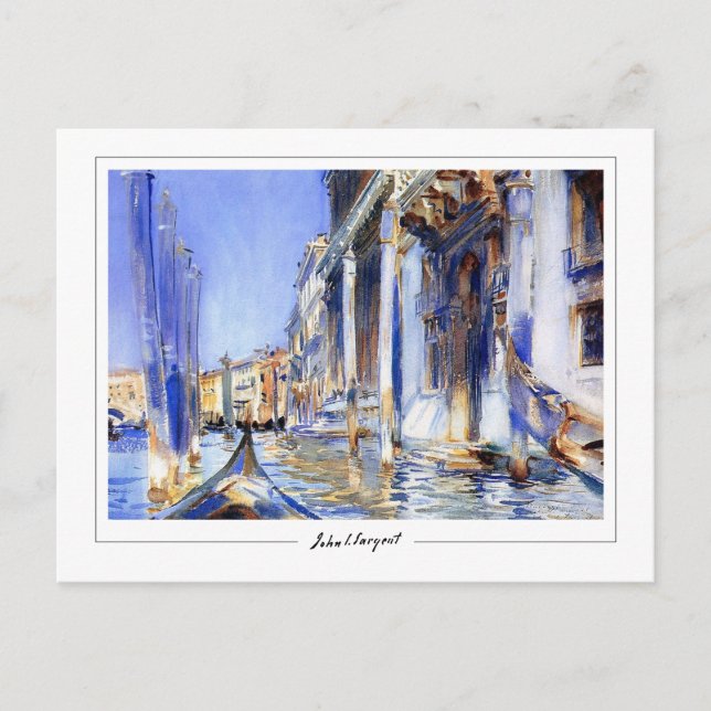 John Singer Sargent #288 - Konst Vykort (Framsida)