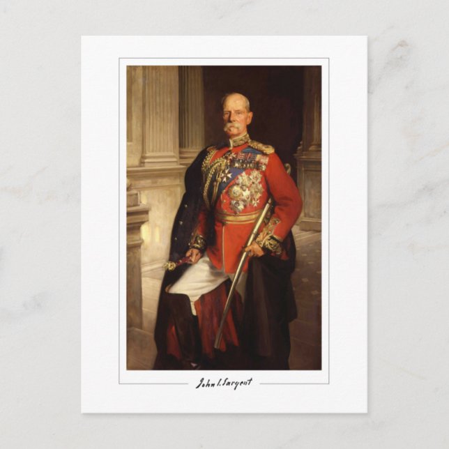 John Singer Sargent #45-2 - Finkonst Vykort (Framsida)