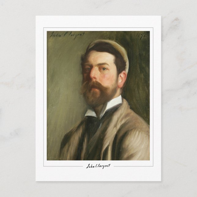 John Singer Sargent #55 - Finkonst Vykort (Framsida)