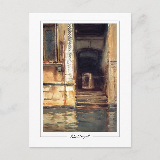 John Singer Sargent #79 - Finkonst Vykort (Framsida)