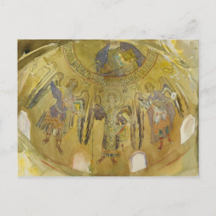 John Singer Sargent - Änglar, Mosaic, Palatine Vykort