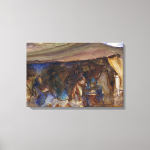 John Singer Sargent - Bedouin Tält Canvastryck