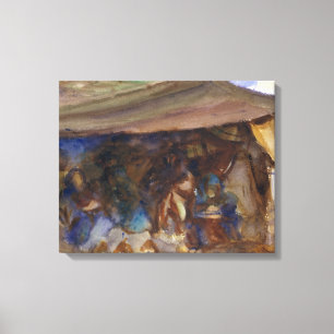 John Singer Sargent - Bedouin Tält Canvastryck