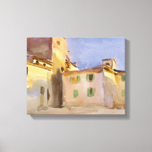 John Singer Sargent - Borgo San Lorenzo Canvastryck