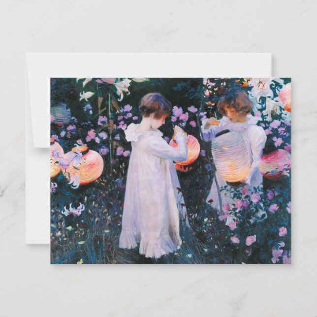 John Singer Sargent Carnation Lily Lily Ro (Framsida)