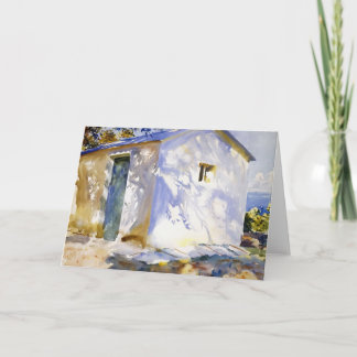 John Singer Sargent-Corfu: Ljus och Shadows Kort