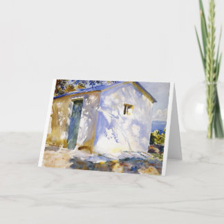 John Singer Sargent "Corfu Ljus & Shadows: Kort