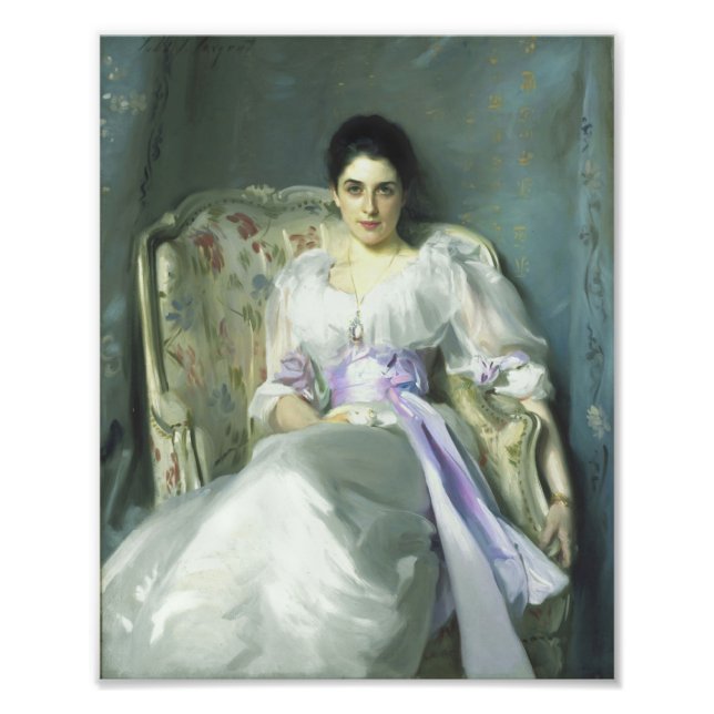 John Singer Sargent Dam Agnew Print Fototryck (Framsidan)