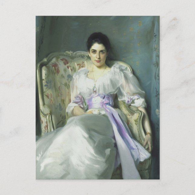 John Singer Sargent Dam Agnew vycard Vykort (Framsida)