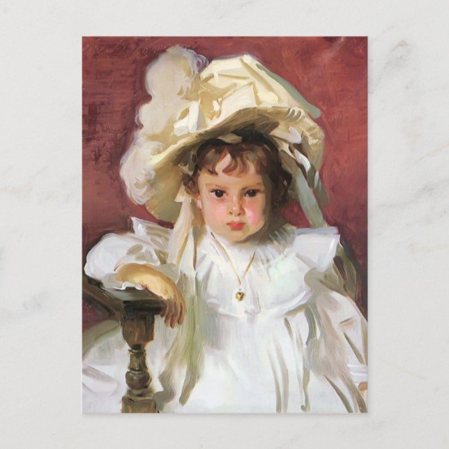 John Singer Sargent- Dorothy Vykort (Framsida)