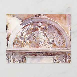 John Singer Sargent- Escutcheon of Charles V Vykort