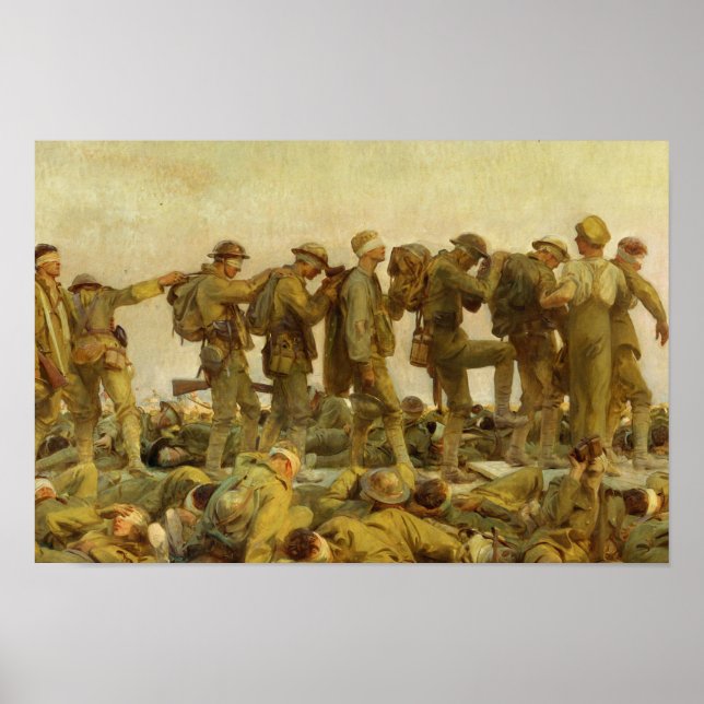 John Singer Sargent - gasad Poster (Framsidan)