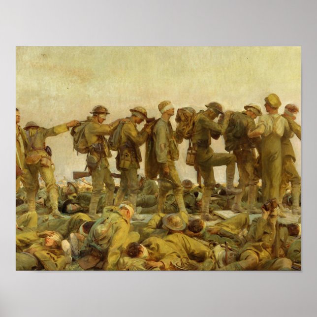 John Singer Sargent - gasad Poster (Framsidan)