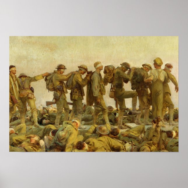 John Singer Sargent - gasad Poster (Framsidan)