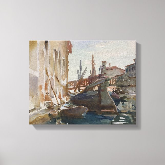 John Singer Sargent - Giudecca Canvastryck (Framsida)