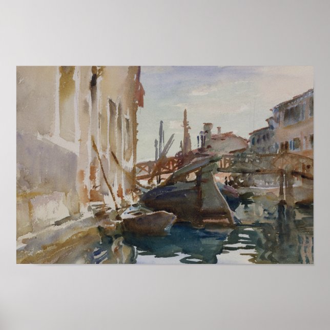 John Singer Sargent - Giudecca Poster (Framsidan)