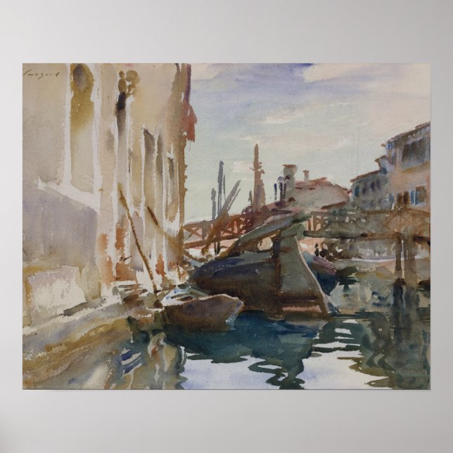 John Singer Sargent - Giudecca Poster (Framsidan)