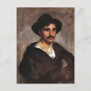 John Singer Sargent- Gondolier Vykort
