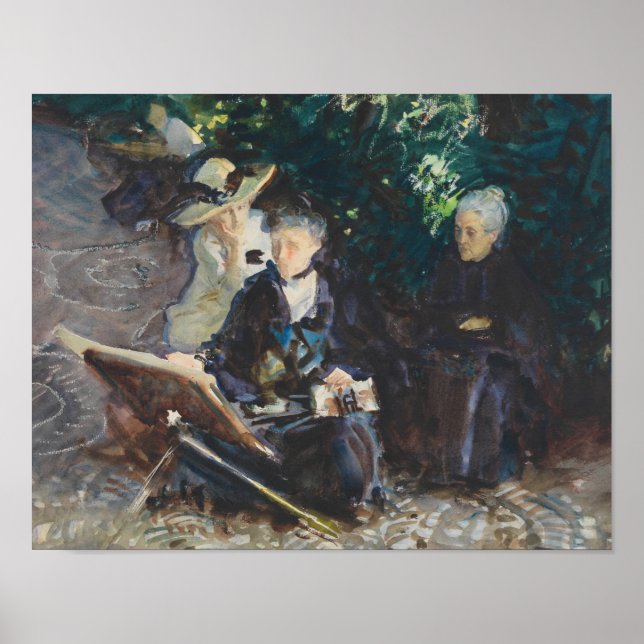 John Singer Sargent - i allmänhet Poster (Framsidan)