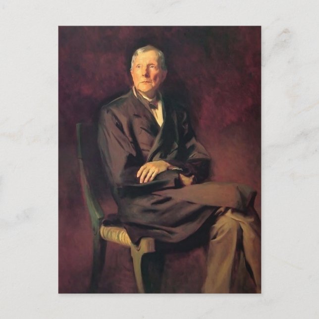 John Singer Sargent- John D. Rockefeller Vykort (Framsida)