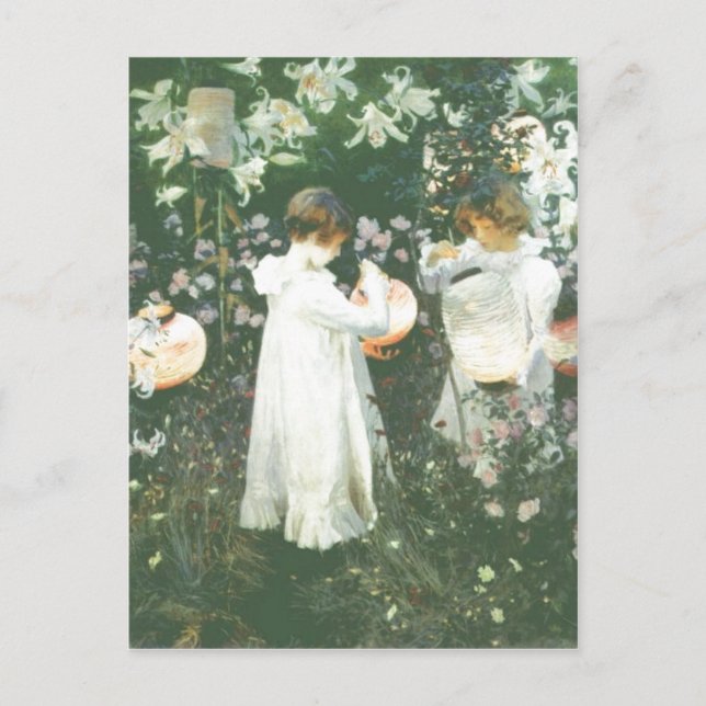 John Singer Sargent John Singer Sargent Sargent, J Vykort (Framsida)