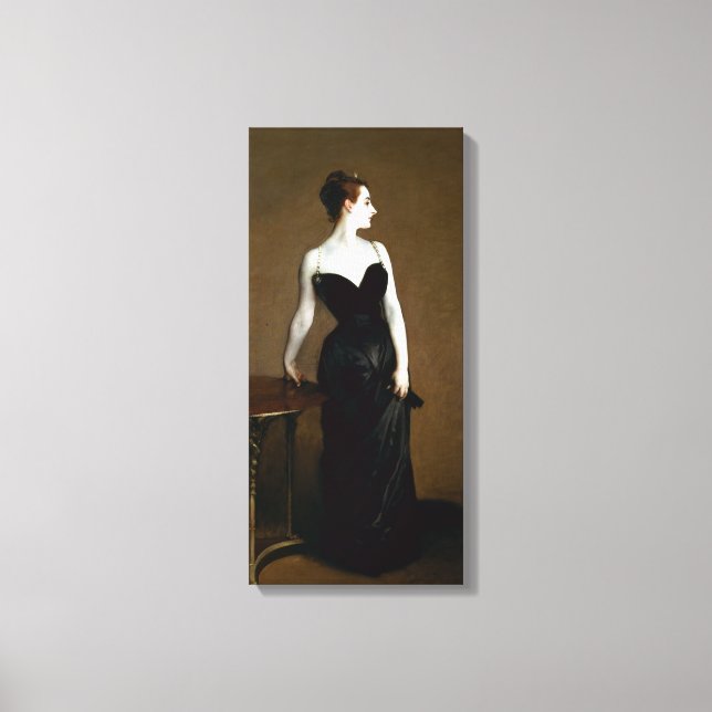 John Singer Sargent Madame X Canvastryck (Framsida)
