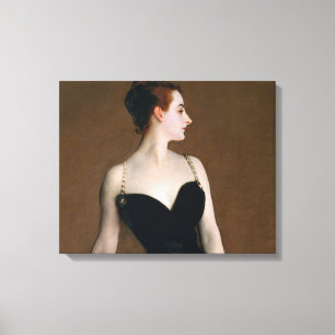 John Singer Sargent Madame X Classic Porträtt Canvastryck