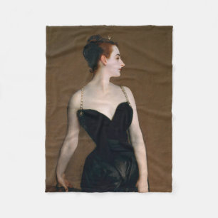 John Singer Sargent Madame X Classic Porträtt Fleecefilt