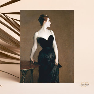 John Singer Sargent Madame X Painting Art Skriv ut Vykort