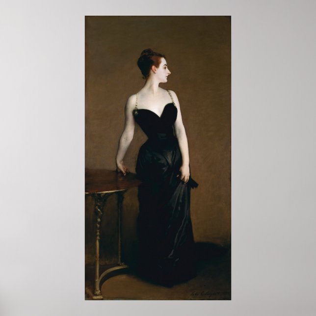 John Singer Sargent Madame X Poster (Framsidan)