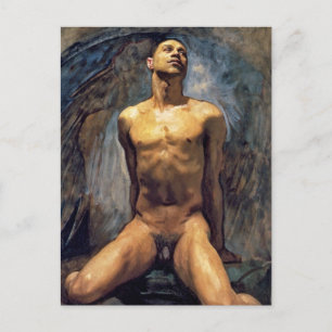 John Singer Sargent - Male Study Vykort