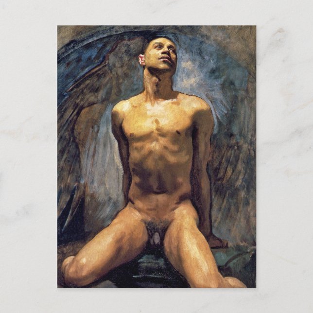 John Singer Sargent - Male Study Vykort (Framsida)